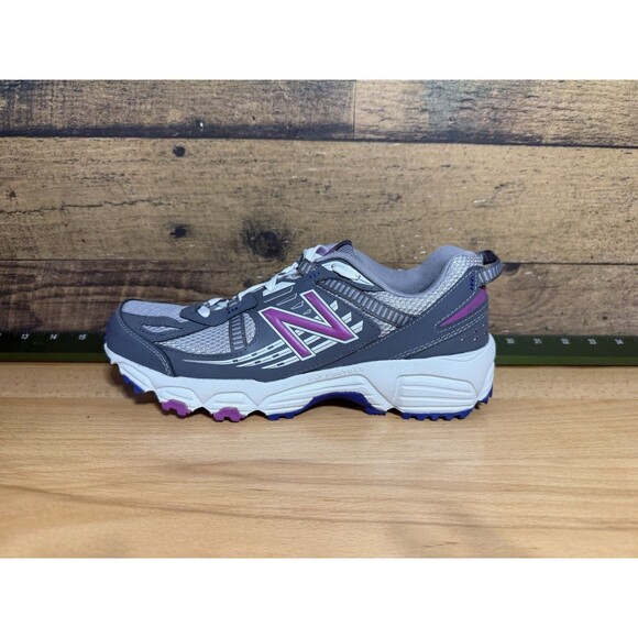 NEW New Balance All Terrain Trail Women's Sz 9 Shoes RARE Grey Purple WT410GP - Picture 1 of 13